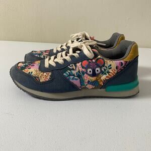 Inkkas Women's Sz 9 Joey Koala Vegan Jogger Athletic Sneakers Suede Graphic